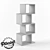 Boxster Wooden Rack: Stylish Loft Design 3D model small image 2