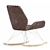 Relax in Style: Kare Rocking Chair 3D model small image 3