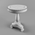 Vintage Inspired Mirimyn Accent Table 3D model small image 2