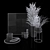 Elegant Home Decor Set 3D model small image 2