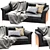 FURNINOVA Timeless Sofa - Elegant and Durable 3D model small image 1