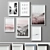 Frames Set-94: Versatile Collection of Picture Frames 3D model small image 1