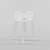 Gray Julia Grup Bruk Nightstand - Buy Here 3D model small image 2