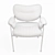 Fogia Spisolini Chair: Elegant and Compact Seating. 3D model small image 3