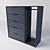 Nordmela Ikea - Stylish and Spacious Shelving Unit 3D model small image 1