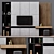 Zona 36" TV Cabinet 3D model small image 1