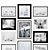 Stylish Photo Frame Set 3D model small image 2