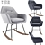 Nebel Rocker: Minimalistic Elegance 3D model small image 1