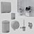 Bathroom Set 43: Ravak, Brabantia, BXG 3D model small image 3