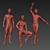 3model People 01: Authentic and Versatile 3D model small image 2