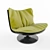 Modern Marilyn Accent Chair 3D model small image 2