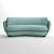 Wittmann Miles: Sleek and Stylish Sofa 3D model small image 1