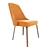 Elegant Mid Century Chair Set 3D model small image 3