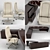 Luxury Rayleigh Conference Chair & PRESIDENT Desk Combo 3D model small image 2