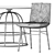 Elegant Dining Set: Bonaldo PIL Chair & MASS TABLE 3D model small image 6