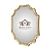 Emilia Star Grand Mirror: Handcrafted Elegance 3D model small image 1