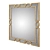 Elegant Grace Mirror: Handcrafted Romano Home 3D model small image 2