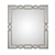 Elegant Grace Mirror: Handcrafted Romano Home 3D model small image 3