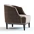 Lloyd Armchair: 3D Model with 3 Color Options 3D model small image 2