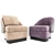 Luxurious Minotti Lawson Large Armchair 3D model small image 2