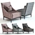 Valera Armchair: Stylish, High-Detailed Design 3D model small image 1