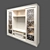 ALDO GK10 Elegant TV Wall Unit 3D model small image 2