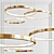 Modern Elegance: Lahti Ring Chandelier 3D model small image 1