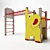 Safari Adventure Jungle Gym 3D model small image 2