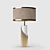 Sleek Streamline Floor Lamp 3D model small image 1