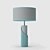 Sleek Streamline Floor Lamp 3D model small image 2