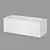 SleekNIKE Rectangle Bath 3D model small image 1