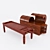 Ayurveda Healing Furniture Set 3D model small image 2