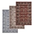 Luxury Carpet Set 17 3D model small image 1