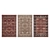 Luxury Carpet Set: High-Quality Textures, Multiple Variants 3D model small image 3