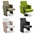 ErgoSeat: Advanced Auditorium Seating 3D model small image 1