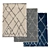 Rabisco Carpet: Stylish Texture Options 3D model small image 1
