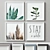 Stylish Set of 96 Picture Frames 3D model small image 1