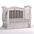 Gabriella Luxury Plus Cot: Ultimate Comfort for Your Baby 3D model small image 1