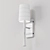 Svelte Glass Wall Sconce 3D model small image 3