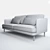 Herman Sofa: Stylish and Comfortable 3D model small image 2