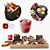 Delicious Chocolate Board 3D model small image 2