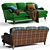 Elegance meets comfort: Lady May Sofa 3D model small image 2