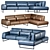 Maxdivani Omer: Modern Style Sofa 3D model small image 1