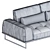 Maxdivani Omer: Modern Style Sofa 3D model small image 3