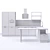 Spacious and Stylish Kitchen Solution 3D model small image 3