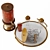 Potterbarn Kitchen Decor Set 3D model small image 2