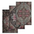 Title: Luxury Carpet Set 23 3D model small image 1