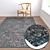 Premium Textured Carpets Set 3D model small image 2