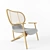 Klara Chair: Stylish, Comfortable Seating 3D model small image 3