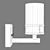 731617 Cero Lightstar Contemporary Wall Sconce 3D model small image 3